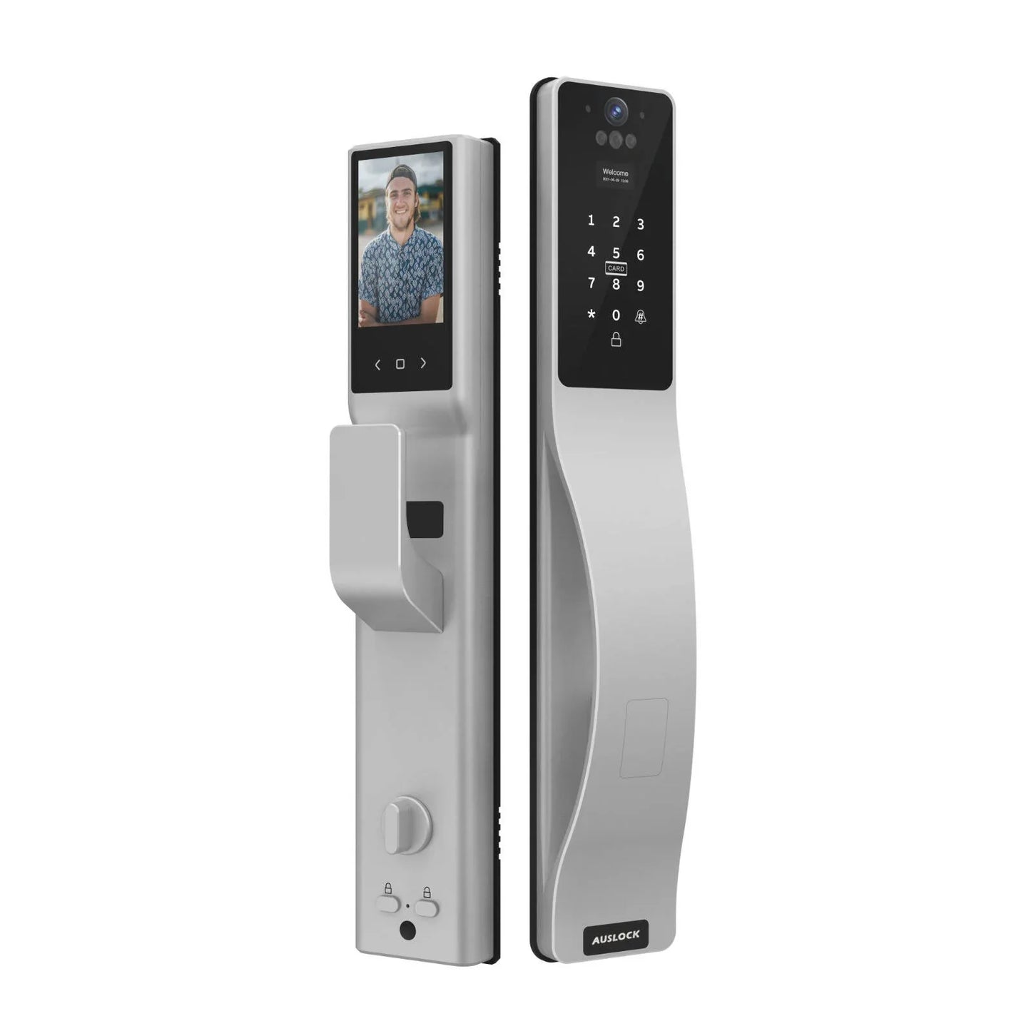 Smart Push-Pull Lock in premium Space Alloy Edition