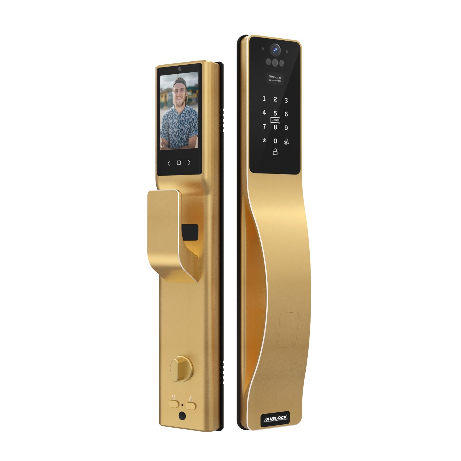 Smart Push-Pull Lock in premium Space Alloy Edition