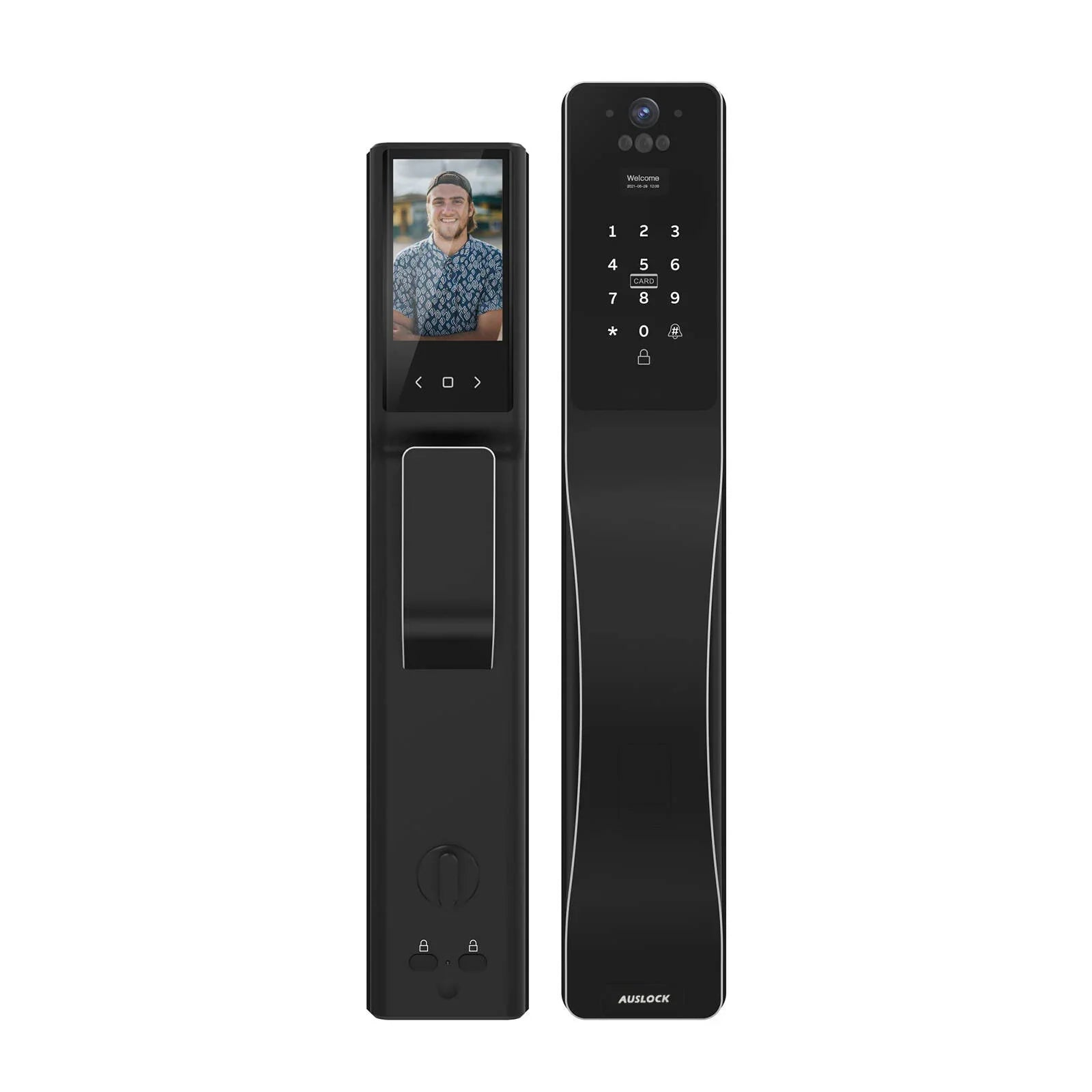 Smart Push-Pull Lock in premium Space Alloy Edition