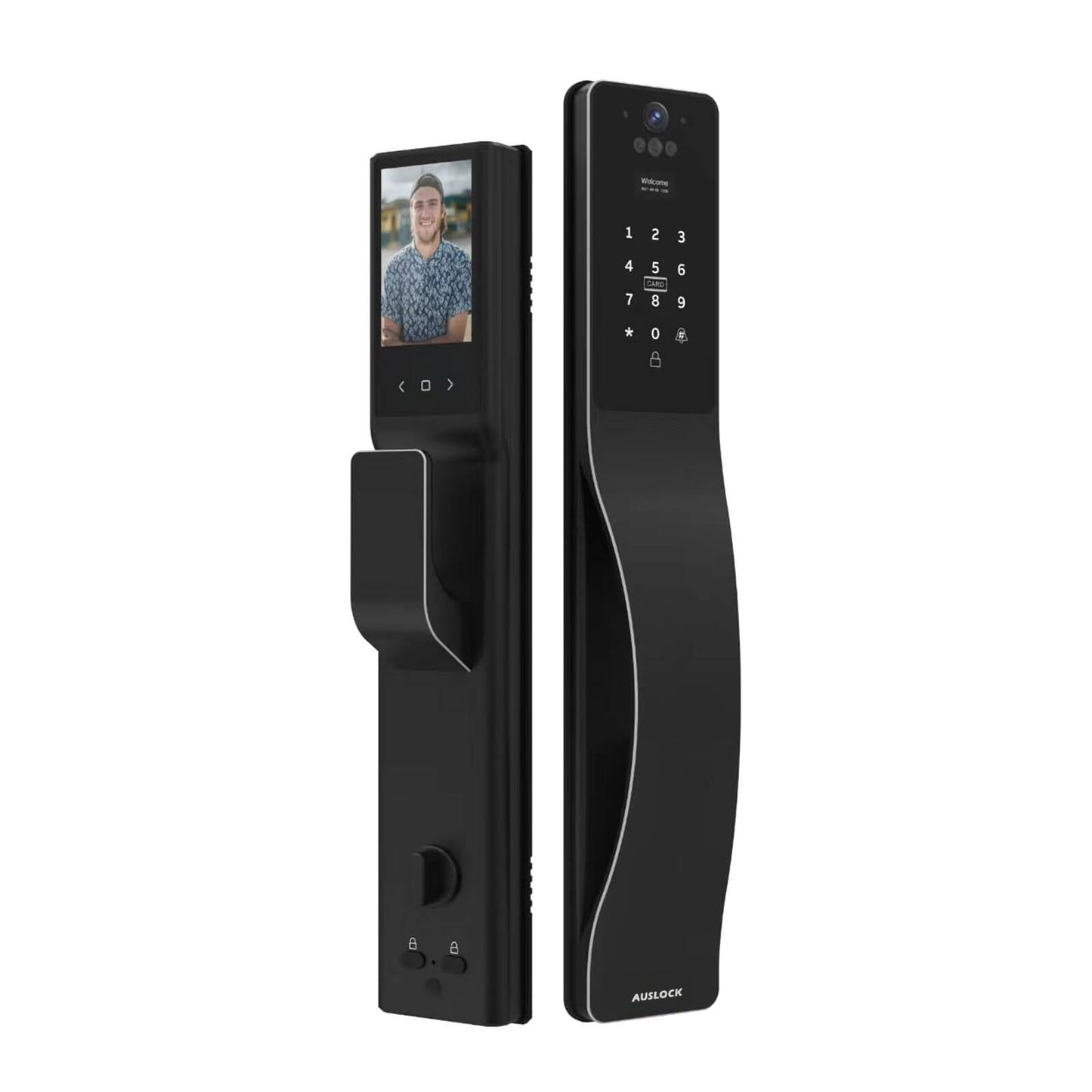 Smart Push-Pull Lock in premium Space Alloy Edition